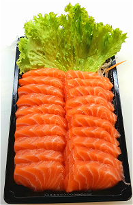 Sashimi menu zalm (20st.)
